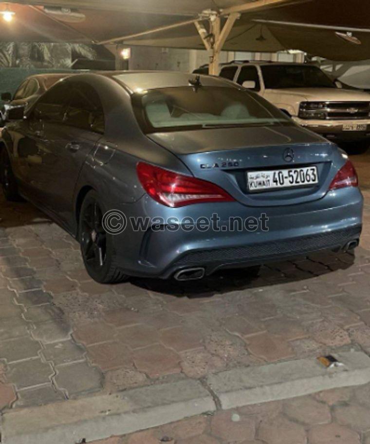 Mercedes CLA250 model 2014 1