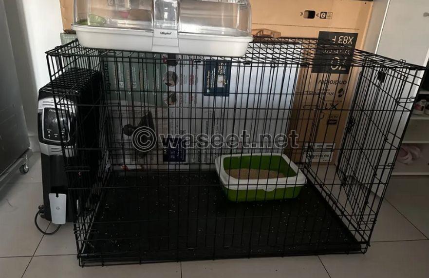 Cat and dog cage for sale 0