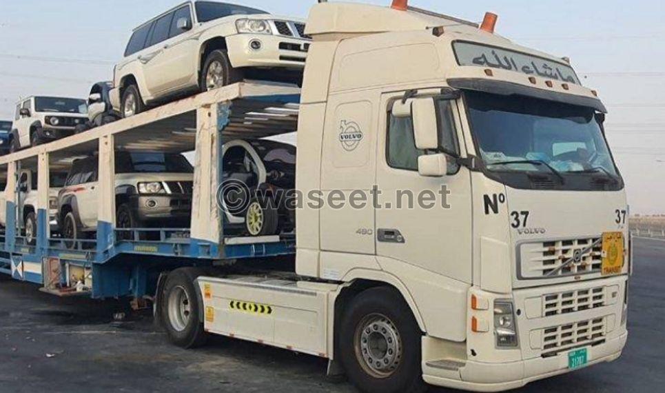  Car shipping services from Kuwait to the UAE and Oman  0