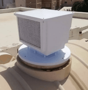 Cooling the tank water with a controller 