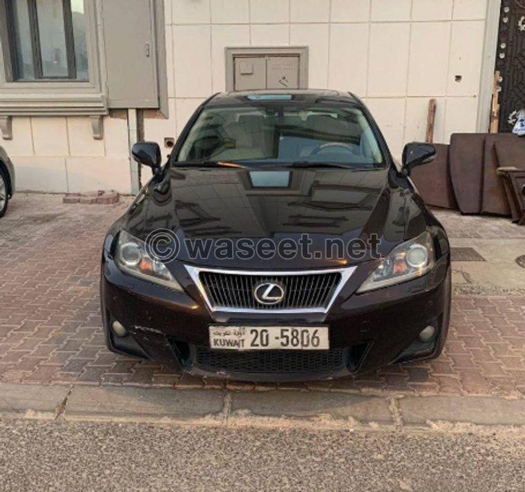 Lexus IS 300 2012 model for sale 0