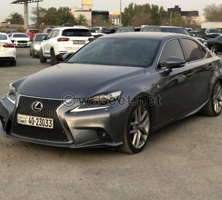 Lexus IS350 F model 2016 for sale 0