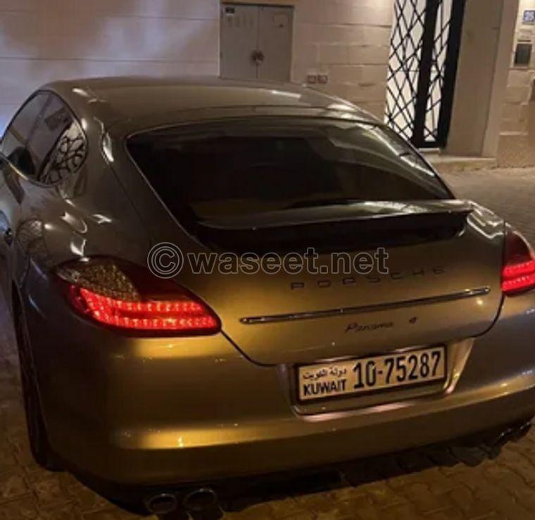 For sale Porsche Panamera model 2012, 3