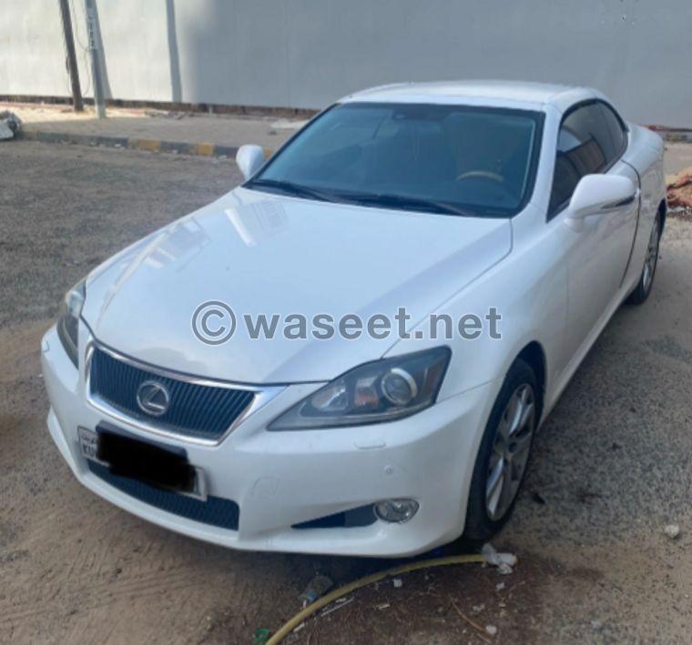 Lexus IS300C model 2011 for sale 0