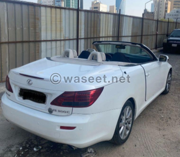 Lexus IS300C model 2011 for sale 1