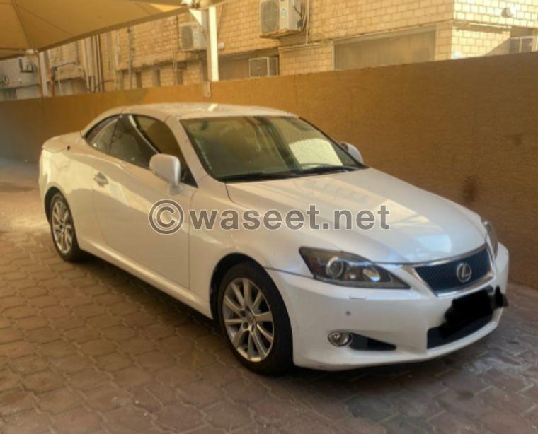 Lexus IS300C model 2011 for sale 3