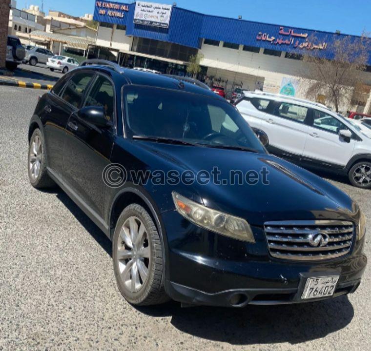 Infiniti FX 35 2008 model for sale 0