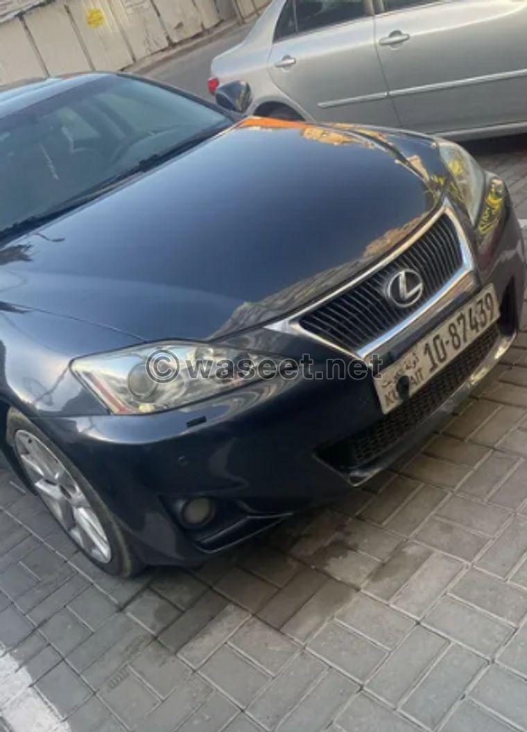 Lexus IS250 model 2011 0