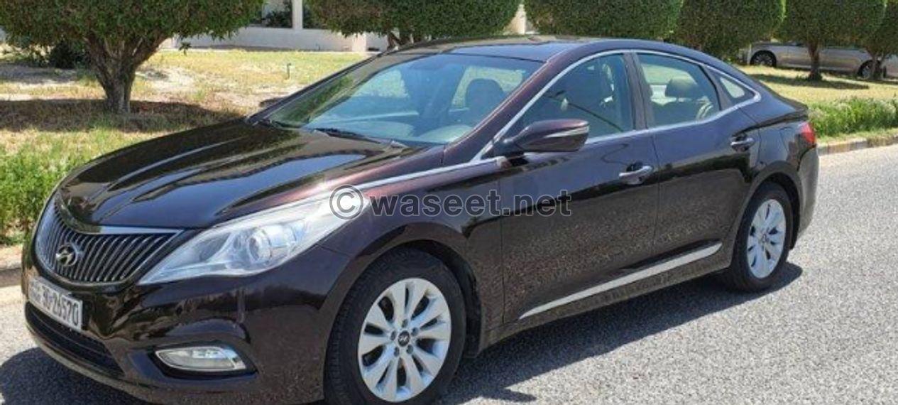  HYUNDAI AZERA MODEL 2014 0