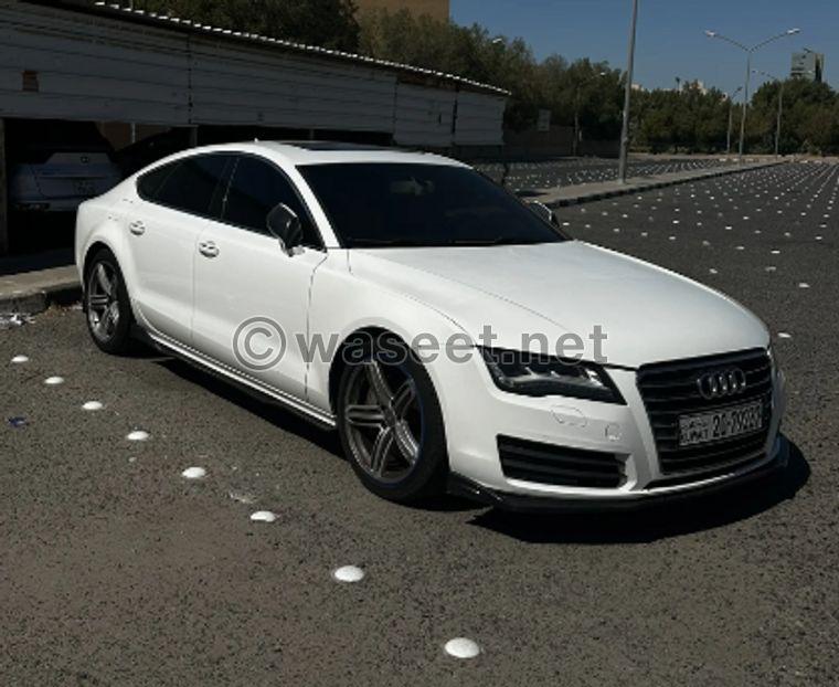 Audi A7 model 2013  1