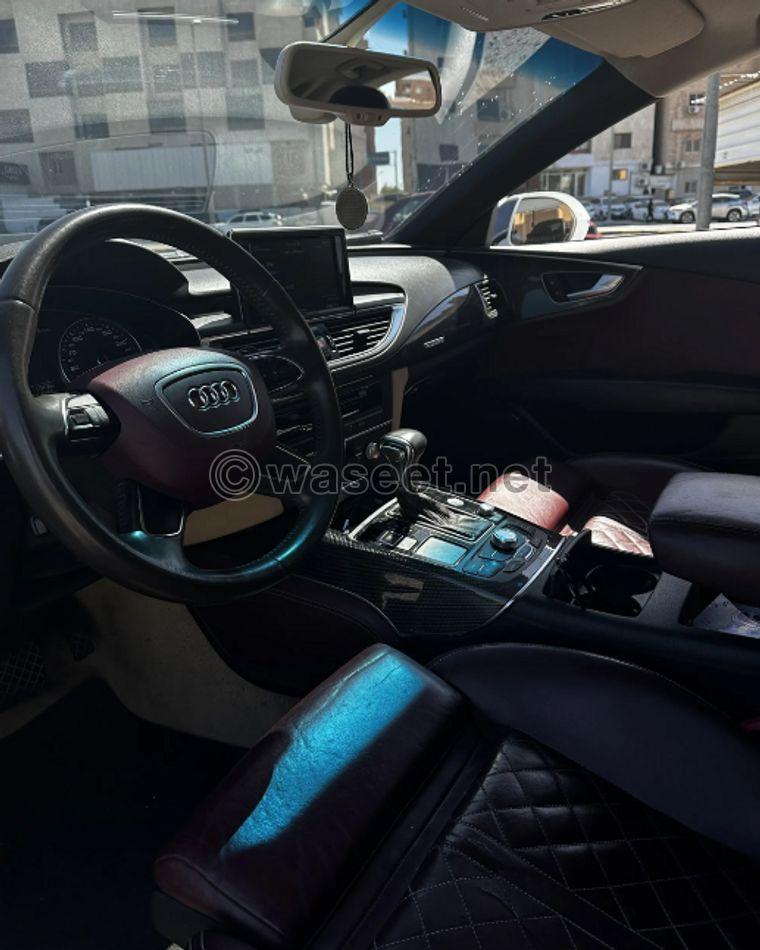 Audi A7 model 2013  2