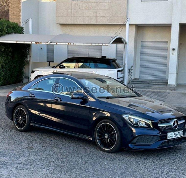 Mercedes CLA250 2018 model for sale 3