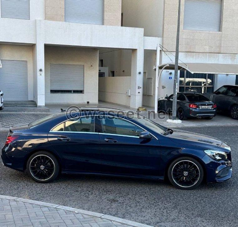 Mercedes CLA250 2018 model for sale 4