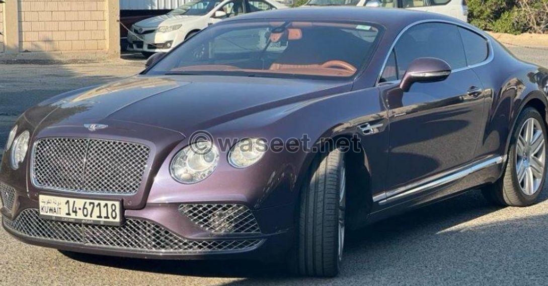 Bentley GT Continental V8 2016 model for sale 1