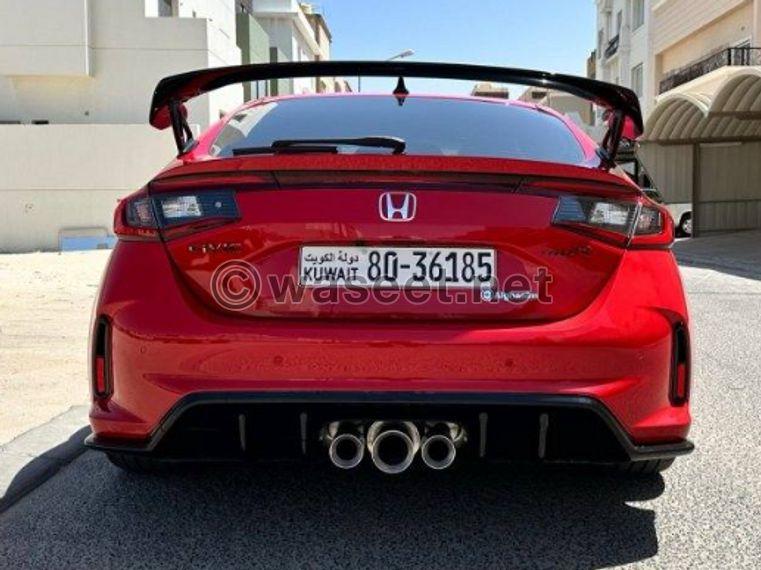 For sale Honda Civic Type R model 2024  4