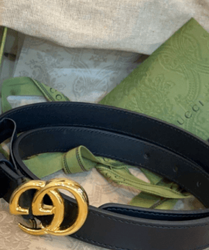 Gucci belt is almost new and lightly used 