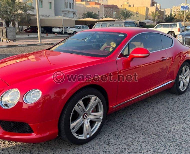  Bentley Continental model 2014 1