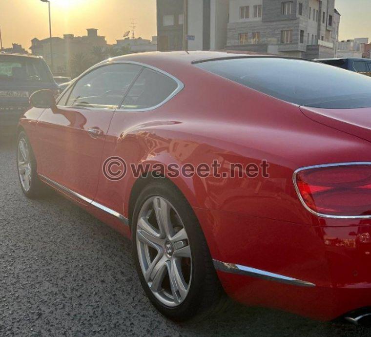  Bentley Continental model 2014 2