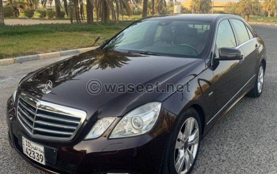 Mercedes E 350 model 2010 0