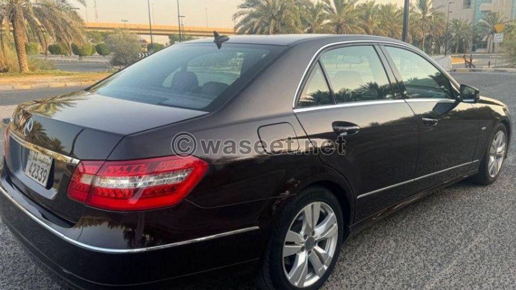 Mercedes E 350 model 2010 1