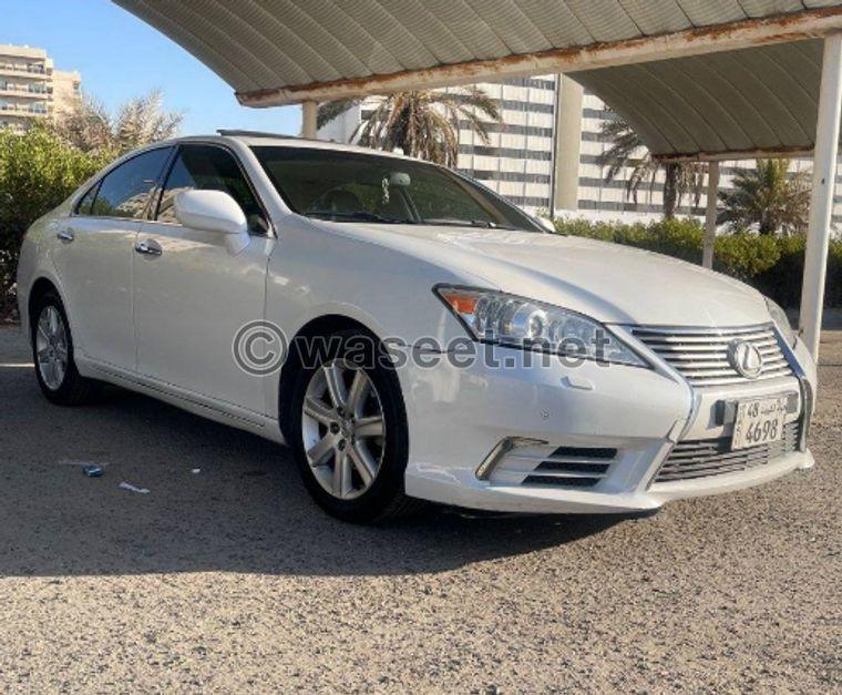 للبيع لكزس ES 350 موديل 2009، 0