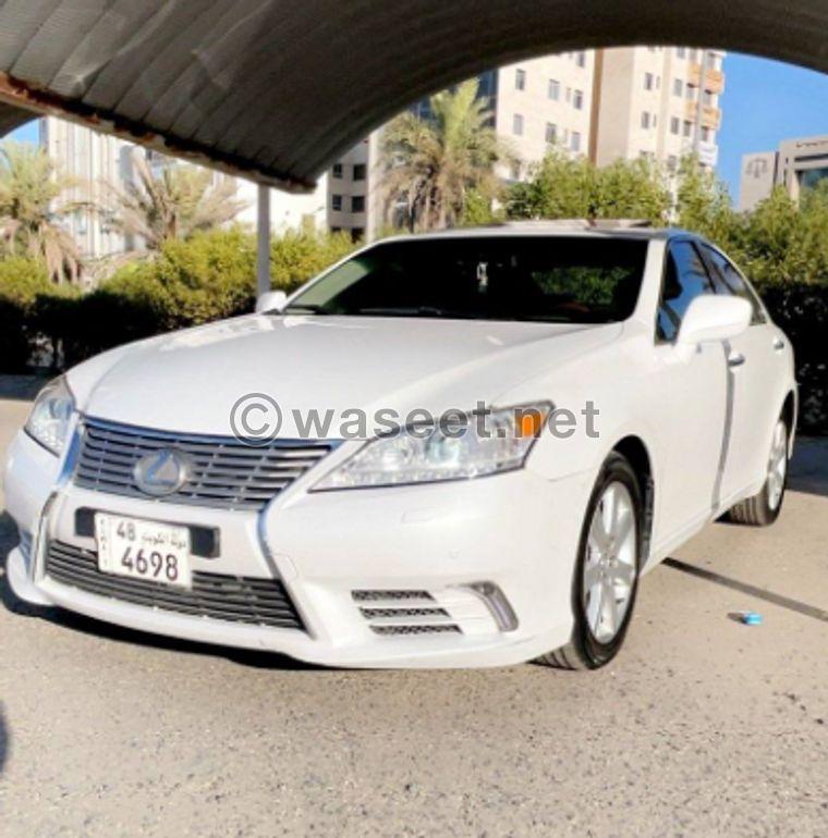 للبيع لكزس ES 350 موديل 2009، 1