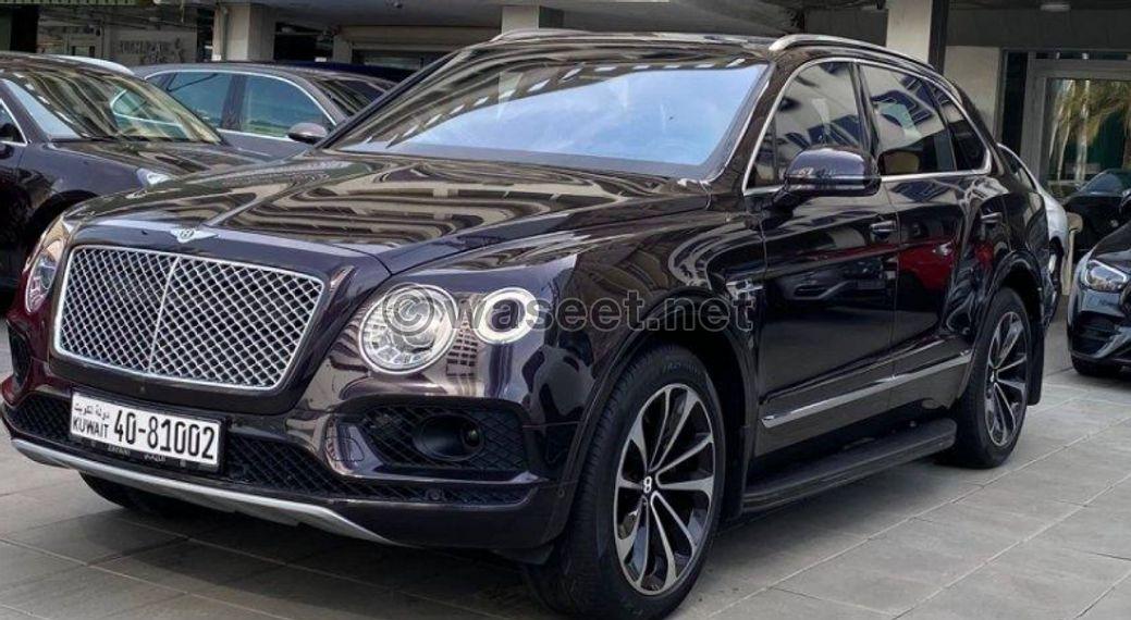 For sale Bentley Bentayaga model 2018, 0