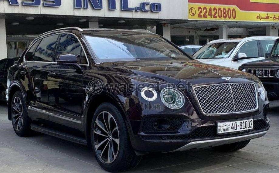 For sale Bentley Bentayaga model 2018, 1