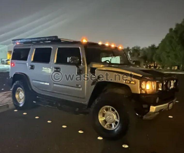 Hummer H2 2004 model for sale 0