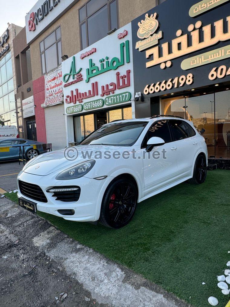 Porsche Cayenne GTS model 2013 2