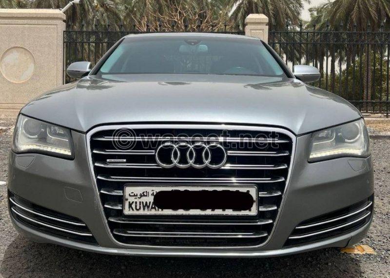 Audi A8 2014 model for sale 0