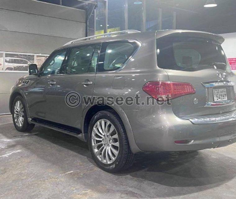  للبيع جيب إنفينيتي QX80 موديل 2015 1