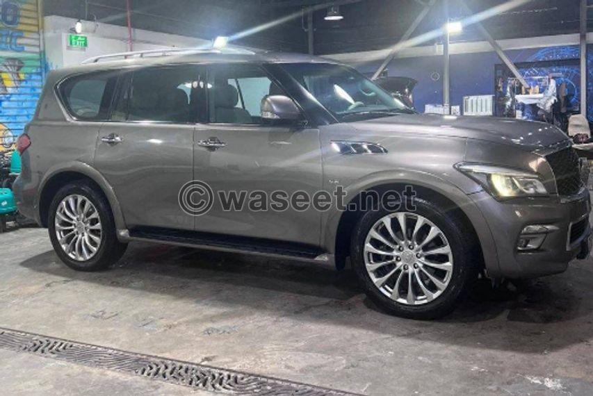  للبيع جيب إنفينيتي QX80 موديل 2015 3