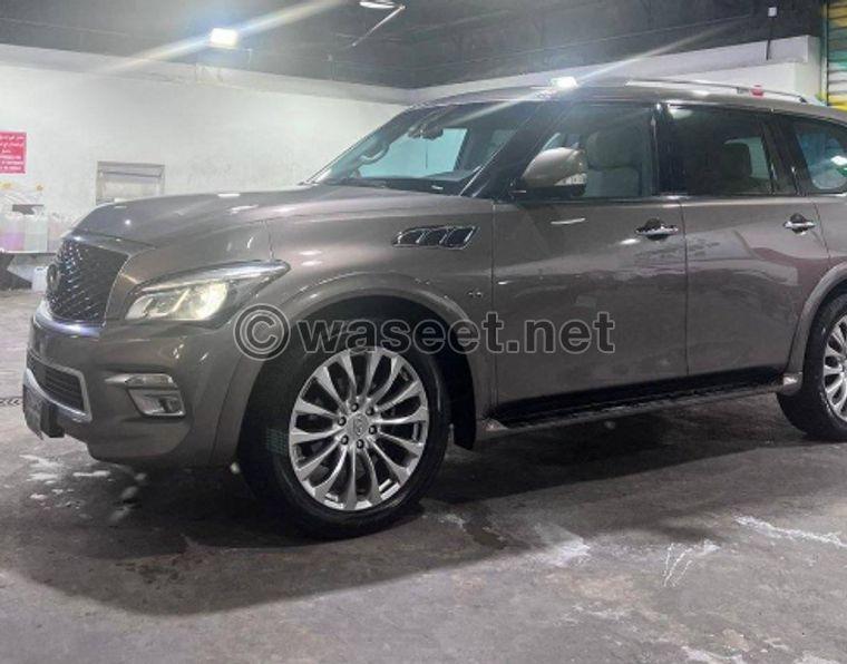  للبيع جيب إنفينيتي QX80 موديل 2015 4