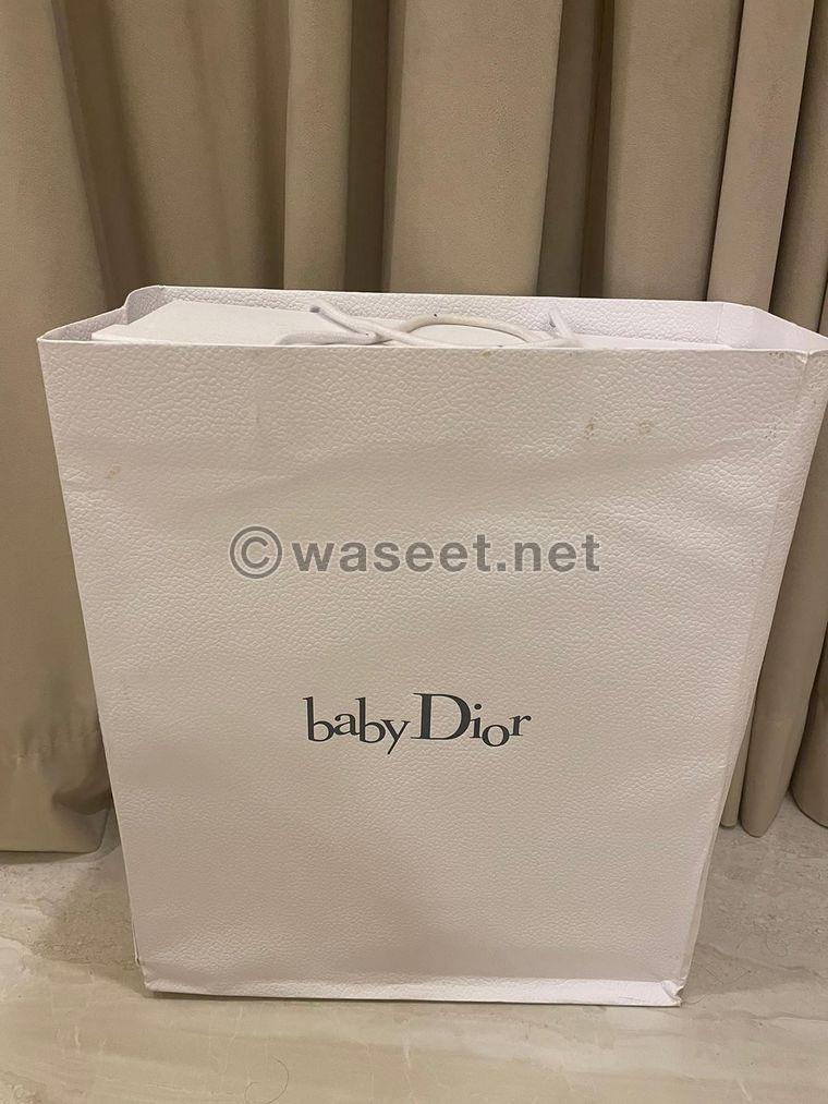 For sale, baby bag and Dior hat, blue 3