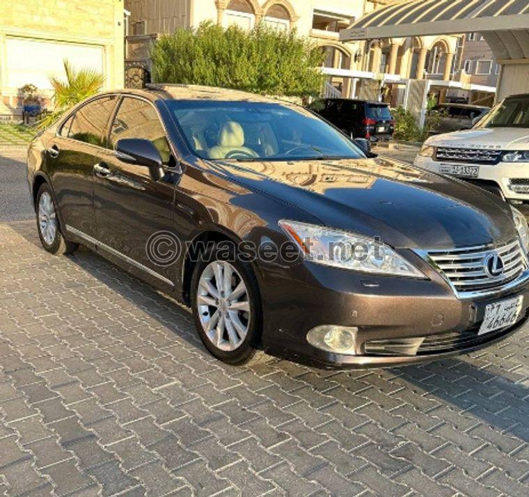 للبيع  لكزس ES350 موديل 2011 0