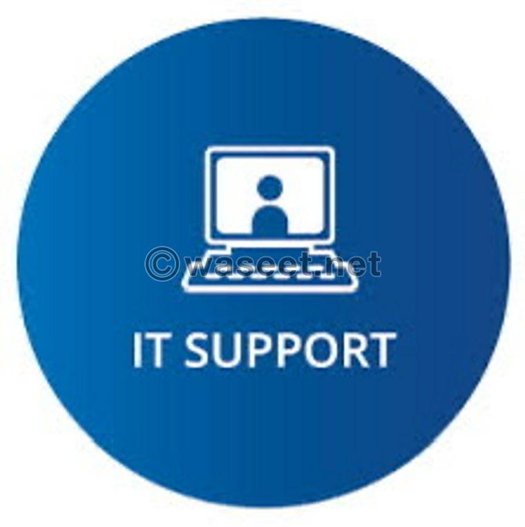 خدمات دعم فني للشركات والمكاتب IT support 0