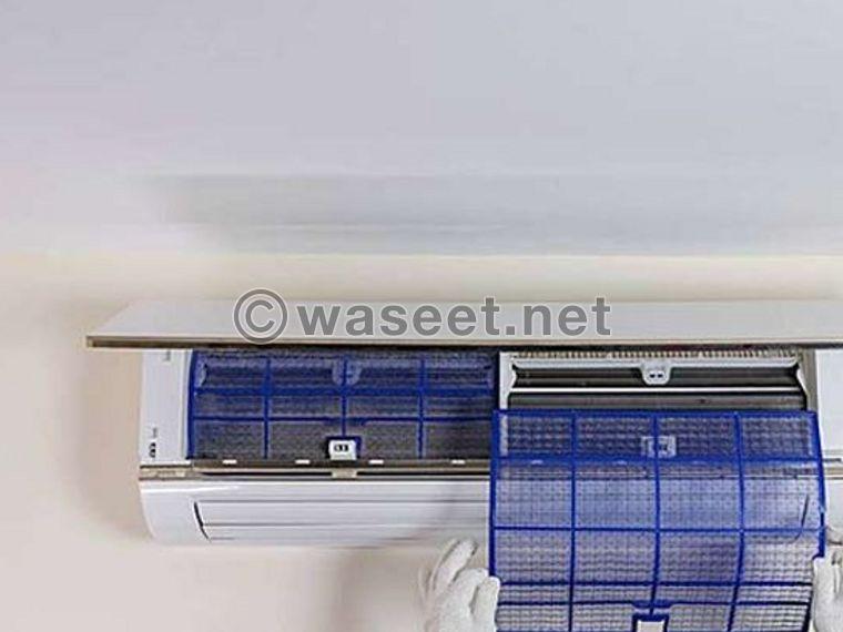 Air conditioner washing and maintenance   4