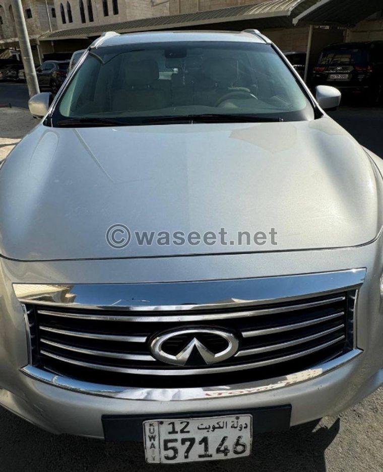 للبيع إنفينيتي QX60 موديل 2014 0