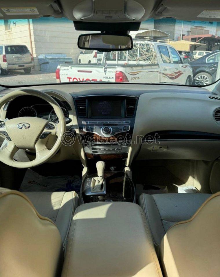 للبيع إنفينيتي QX60 موديل 2014 3