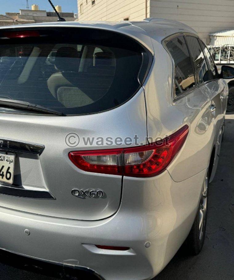 للبيع إنفينيتي QX60 موديل 2014 4