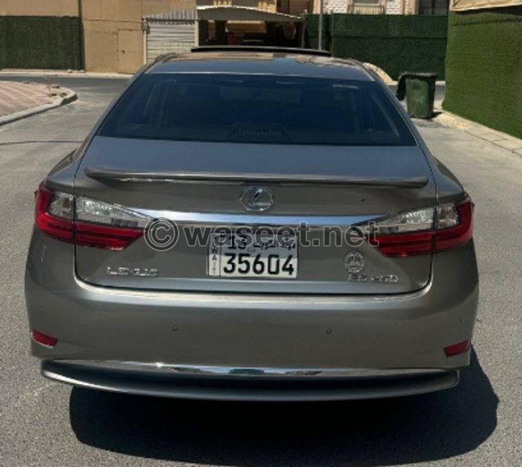 Lexus ES250 2016 model for sale 3