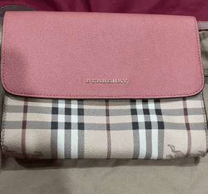 For sale an original Burberry bag