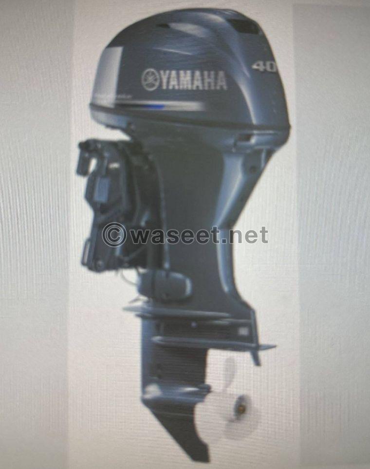 Yamaha 40 HP Four Stroke machine for sale 0