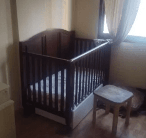 For sale a baby bed