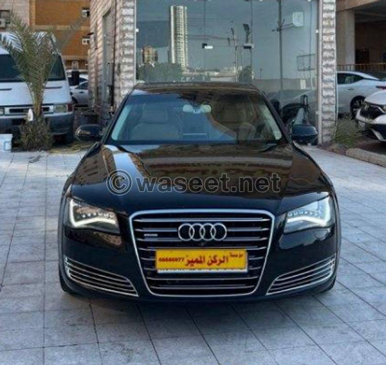 Audi A8 2014 model for sale 0