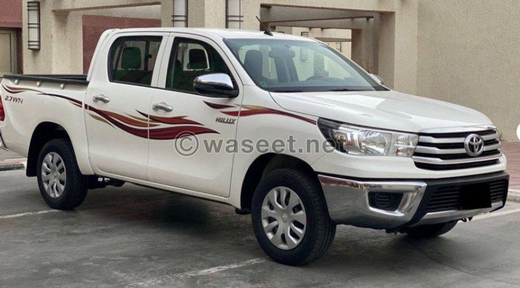 For sale Hilux model 2020 0