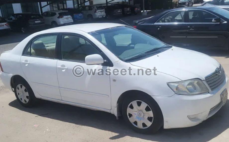 Toyota Corolla 2005 model for sale  1