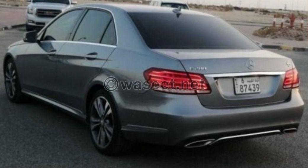 For sale Mercedes E 200 model 2014 2