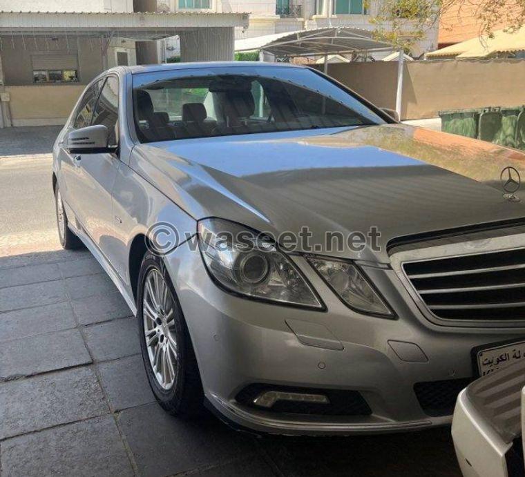 Mercedes E Class 2010 model for sale 0